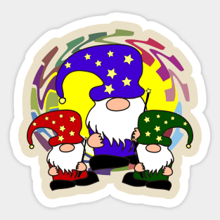 Wizard Gnomes Sticker